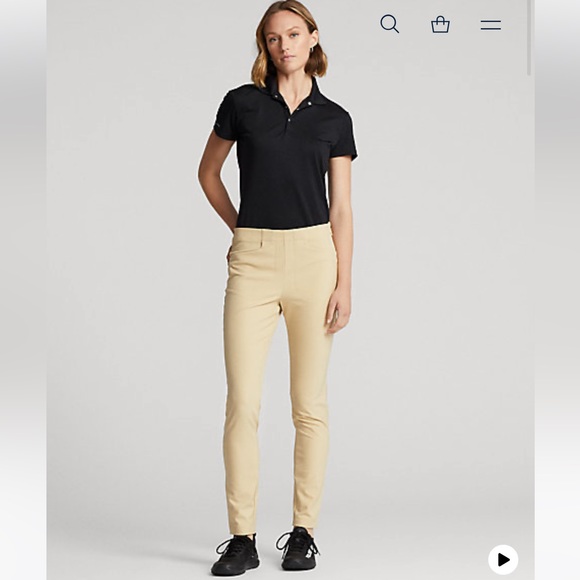 NWT Ralph Lauren RLX Golf Stretch Athletic Pant in Polo Tan - Picture 1 of 13